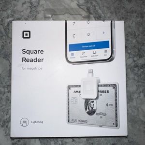 New in box square reader for magstripe